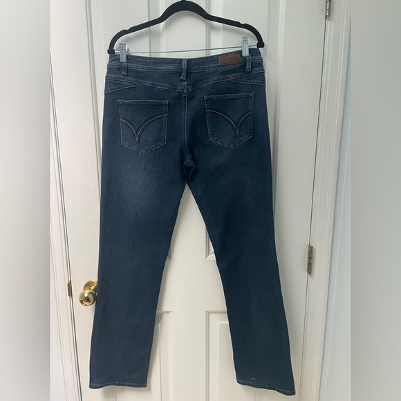 34”x 31” Parasuco Women’s Slim Straight Jeans in Dark Indigo - Picture 4 of 6